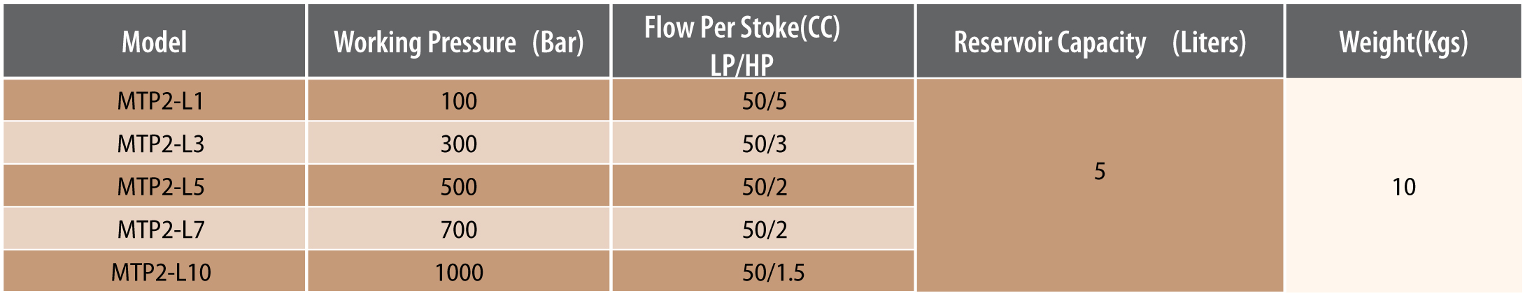 Manual Hydro Test Pump – MTP 2 Series