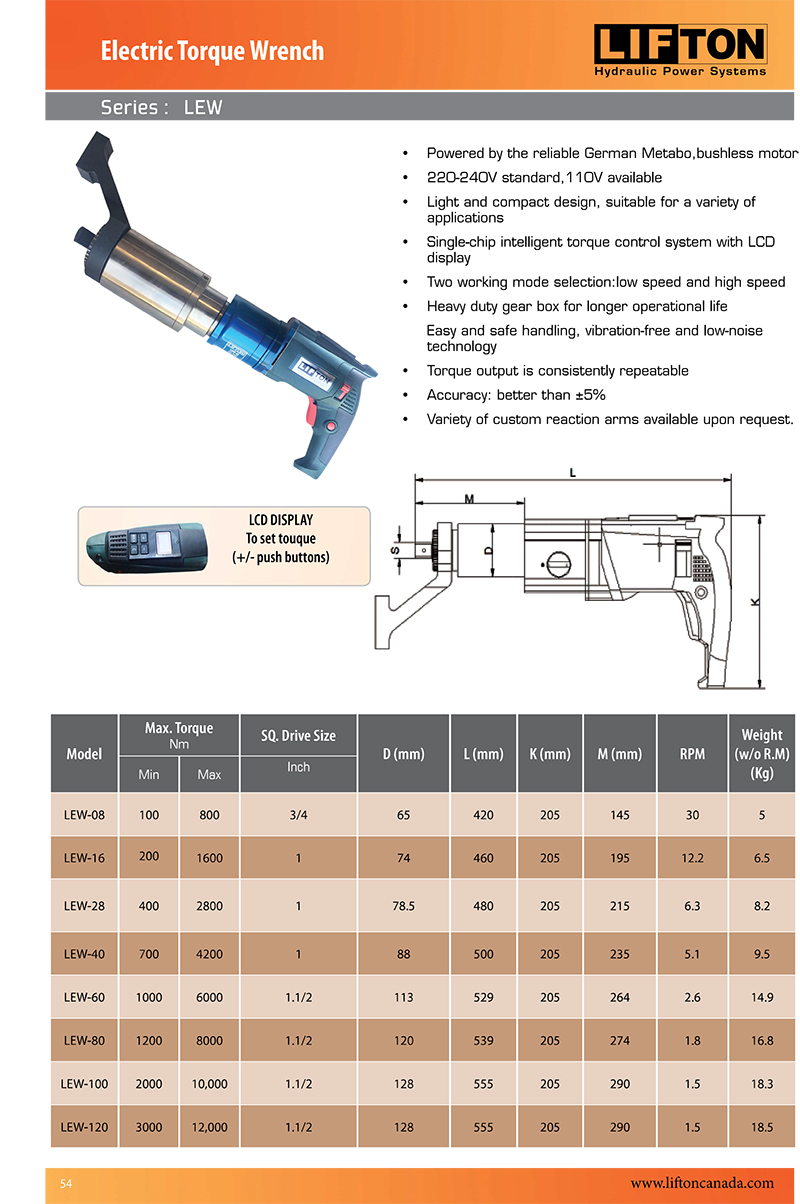 Electric Torque wrench